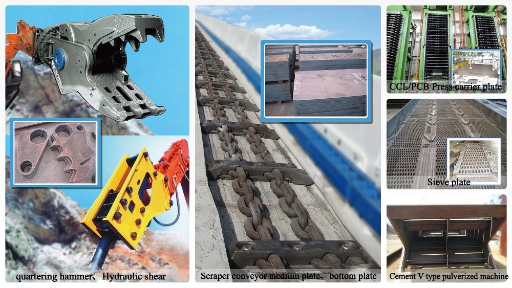 Vista - placa de aço resistente de /Wear da placa resistente do desgaste da placa de aço/placa desgaste de Hardox com desgaste de alta qualidade/Jfe - a placa de aço resistente/placa de aço antiusura