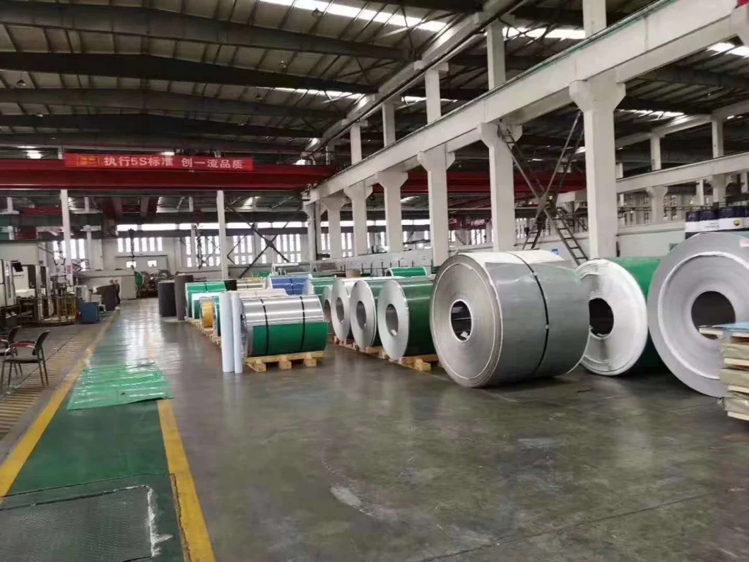 PVC laminado placa de aço inoxidável grossa da folha 316ti de 1 milímetro