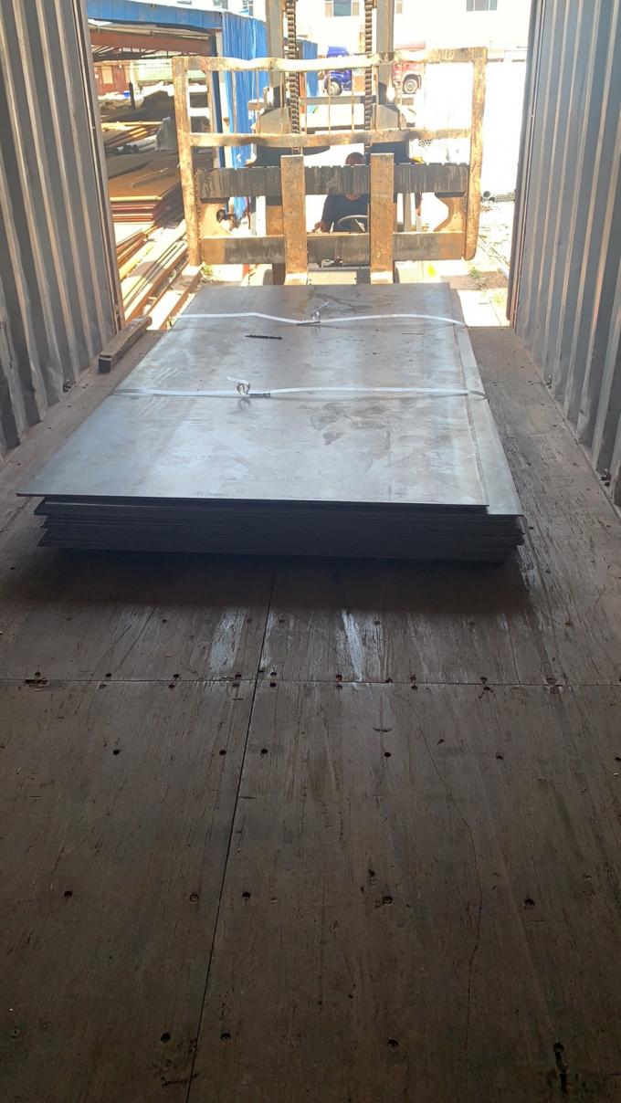chapa metálica de aço suave laminada a alta temperatura 5 de 600mm-2000mm ASTM A36
