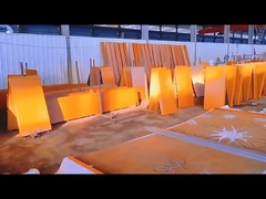 placa de aço resistente do tempo