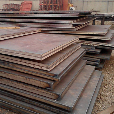 Placa de aço resistente ao desgaste de carboneto de cromo para baldes de alto manganês 80 mm