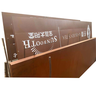 RUÍDO de 0.6m-3M AISI ASTM da placa de aço de 0.8-1.2mm A588 Corten