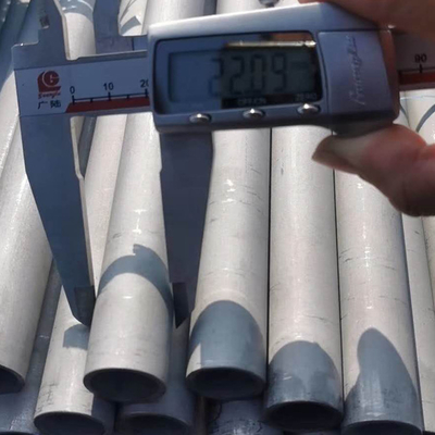 Tubo de aço inoxidável redondo da tubulação 410 para a construção e a decoração