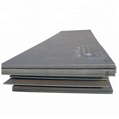 Chapa de aço macio carbono HR laminada a quente 6 mm 8 mm A36 SS400 S235 S355 A572 MS