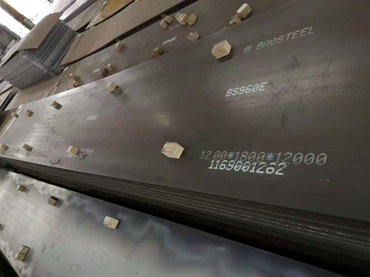 O aço da liga de ASTM A572 Gr50 chapeia 15mm laminado a alta temperatura para a estrutura