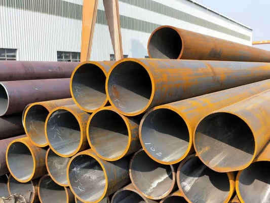 Tubulação Q320 Q360 API 5L GR.B do círculo do aço carbono de ASTM S355JR sem emenda