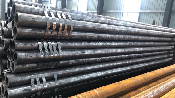 Tubulação API Black Cold Rolled Galvanized do quadrado do aço carbono de ASTM A53 A106 Sch40