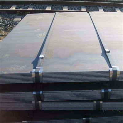 Superfície 12mm preta laminada a alta temperatura da placa de aço 6mm da construção naval 8mm 9mm