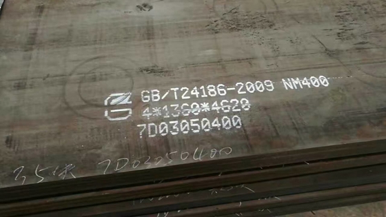 Placa resistente 4mm-200mm da abrasão de NM400 NM360 NM450 NM500