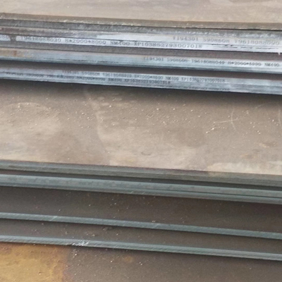 Placa de aço resistente ao desgaste com alto teor de manganês carboneto de cromo para caçambas
