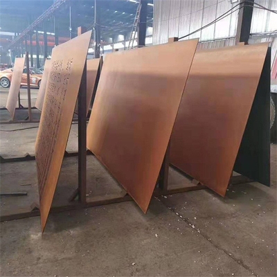 o tempo resiste a placa de aço resistente do tempo laminado a alta temperatura de aço da placa de aço do cortenA 2000mm